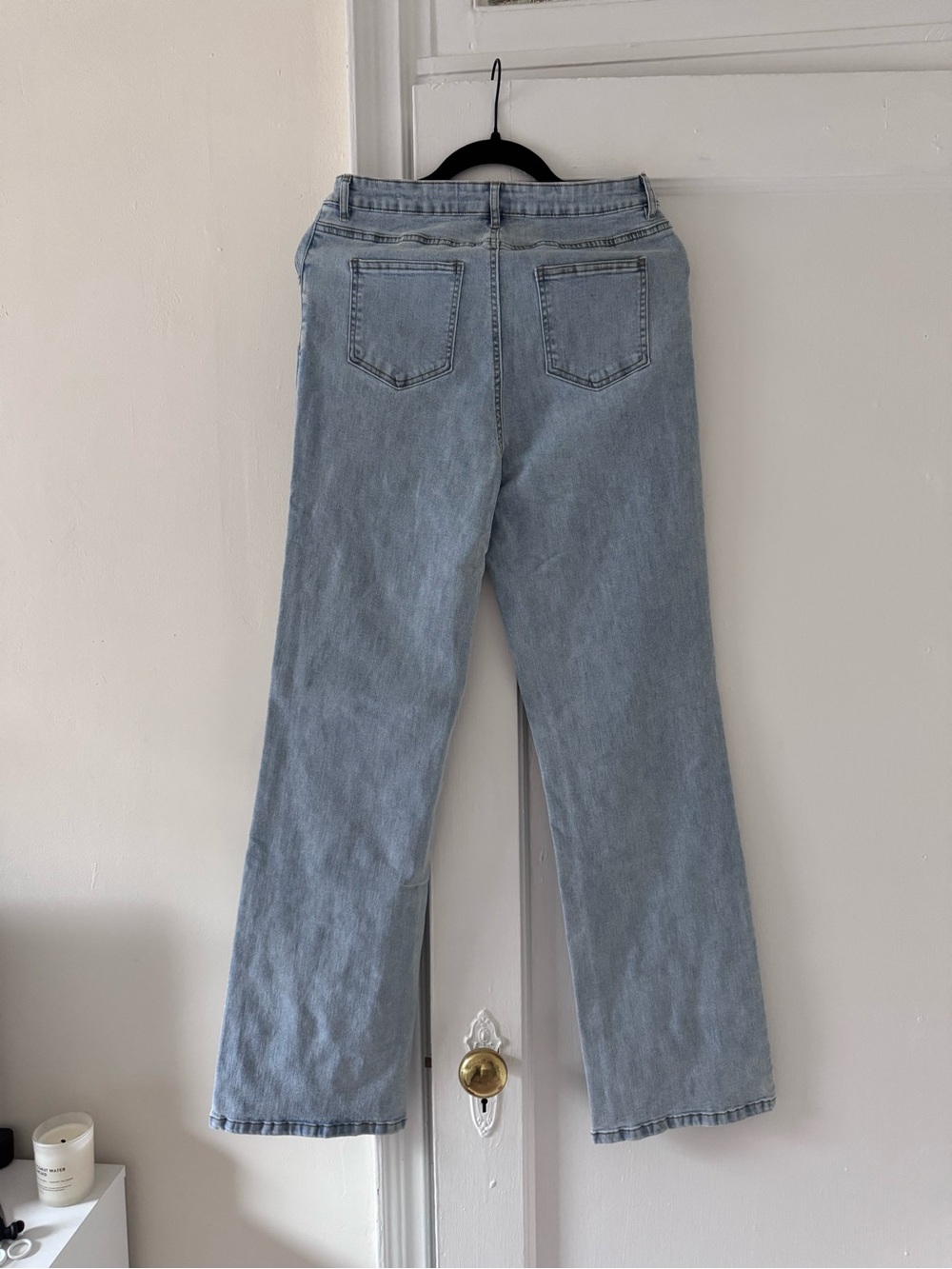 blue b Light Blue Embellished Women's Jeans — Multicolor Gem Accents - Picture 2 of 7